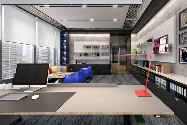 北京某产业园办公室装修